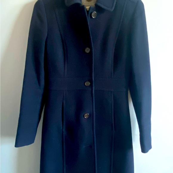 J. Crew Jackets & Blazers - Jcrew Double-cloth lady day coat with Thinsulate® / SIZE 0 / NAVY